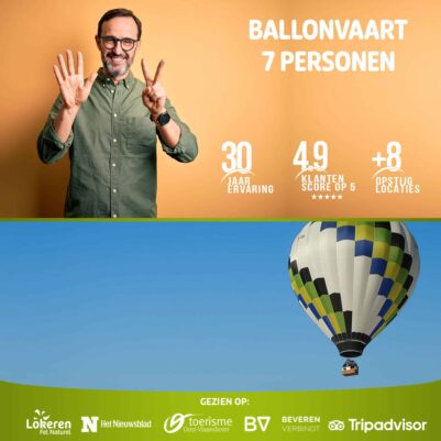 Ballonvaart 7 personen