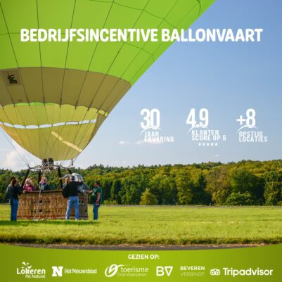 Bedrijfsincentive Ballonvaart
